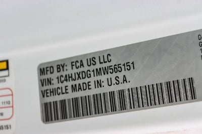 2021 Jeep Wrangler Unlimited Willys