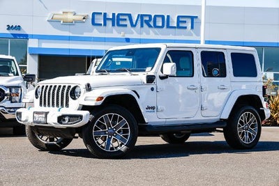 2022 Jeep Wrangler 4xe Unlimited High Altitude 4x4