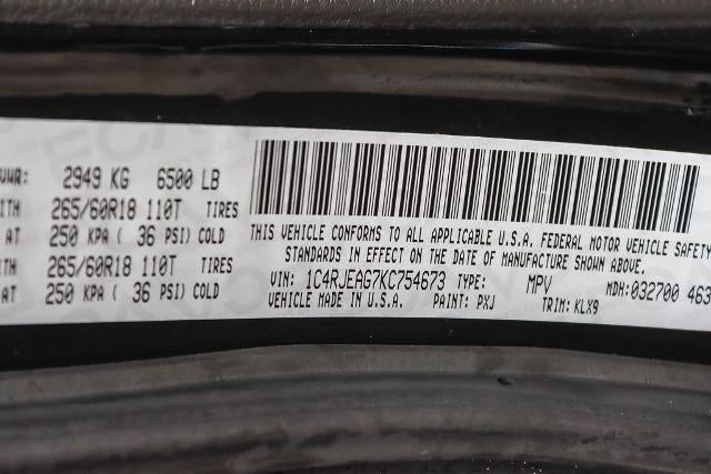 2019 Jeep Grand Cherokee Laredo E