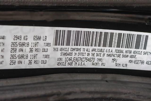 2019 Jeep Grand Cherokee Laredo E