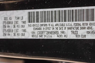 2019 RAM 1500 Big Horn/Lone Star