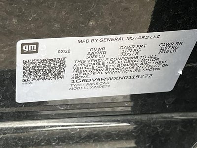 2022 Cadillac CT5-V Base