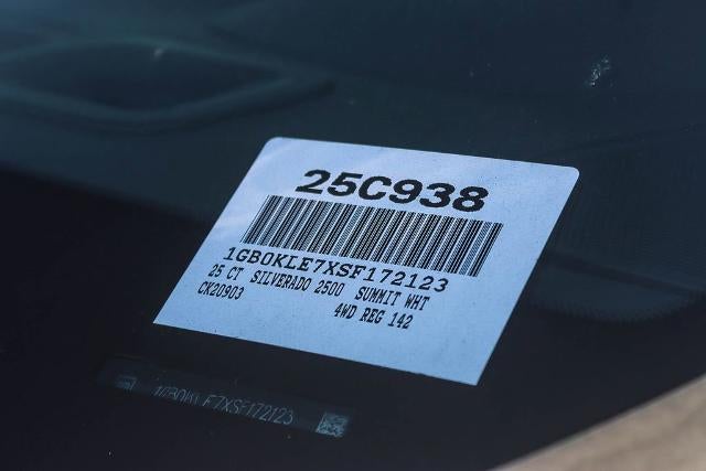 2025 Chevrolet Silverado 2500 HD WT