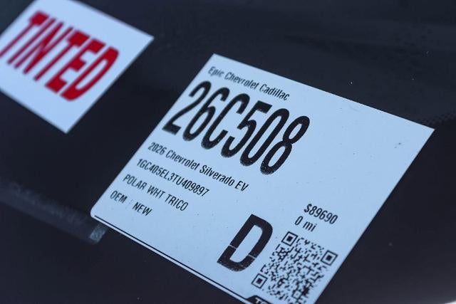 2026 Chevrolet Silverado EV Trail Boss - Max Range