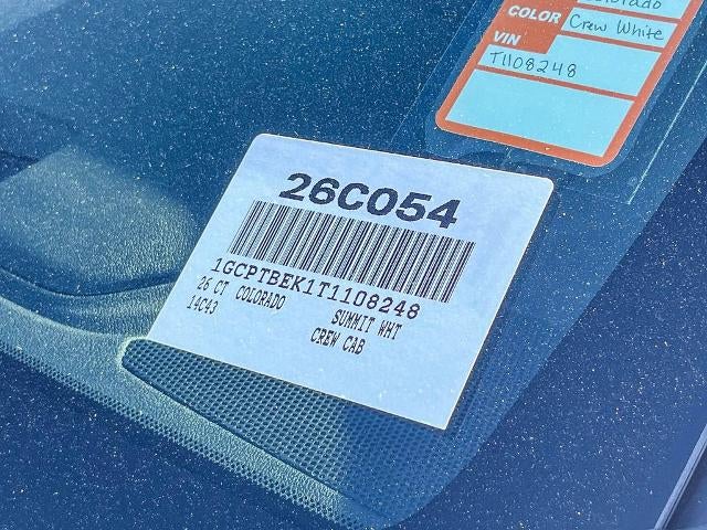 2026 Chevrolet Colorado WT