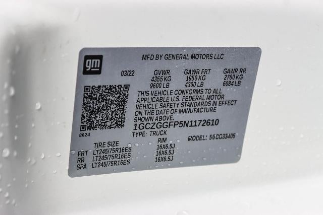 2022 Chevrolet Express Cargo 3500 Base