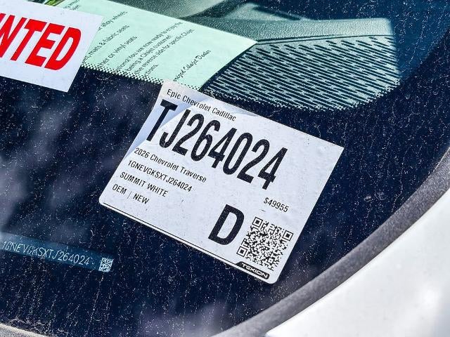 2026 Chevrolet Traverse LT