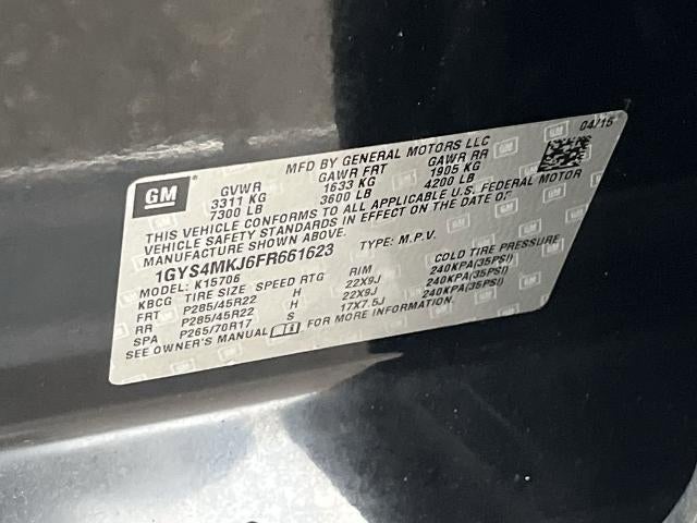 2015 Cadillac Escalade Luxury