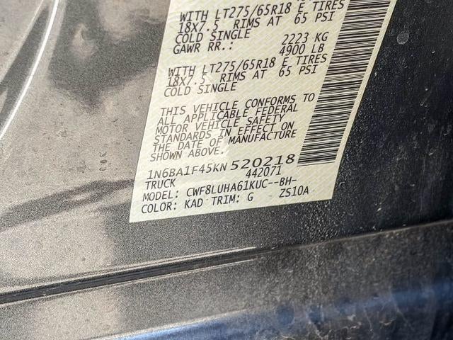 2019 Nissan TITAN XD PRO-4X Diesel