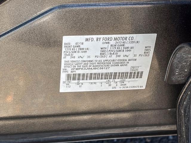 2018 Ford Edge SEL