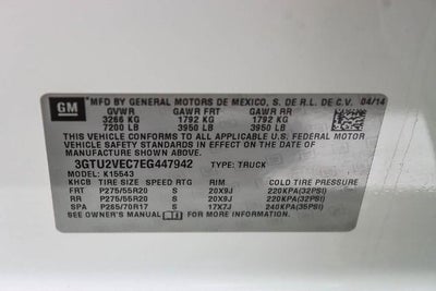 2014 GMC Sierra 1500 SLT