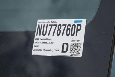 2022 Hyundai Kona SEL