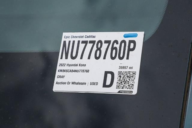 2022 Hyundai Kona SEL