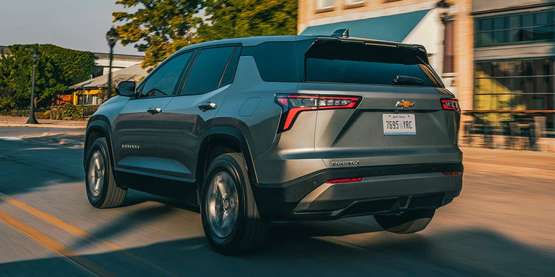 Back profile of 2026 Chevrolet Equinox