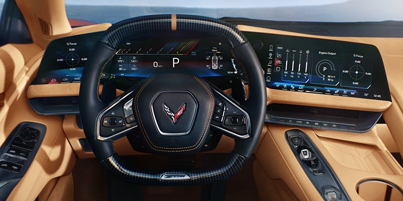 Corvette Z06 speedometer and Technology