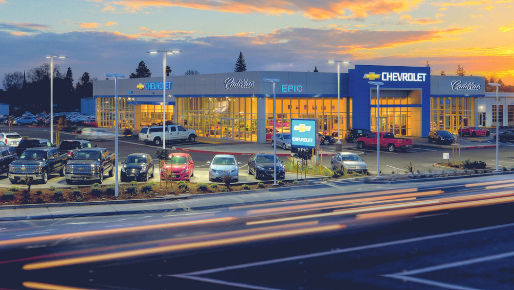 Epic Chevrolet Showroom in Sacramento CA