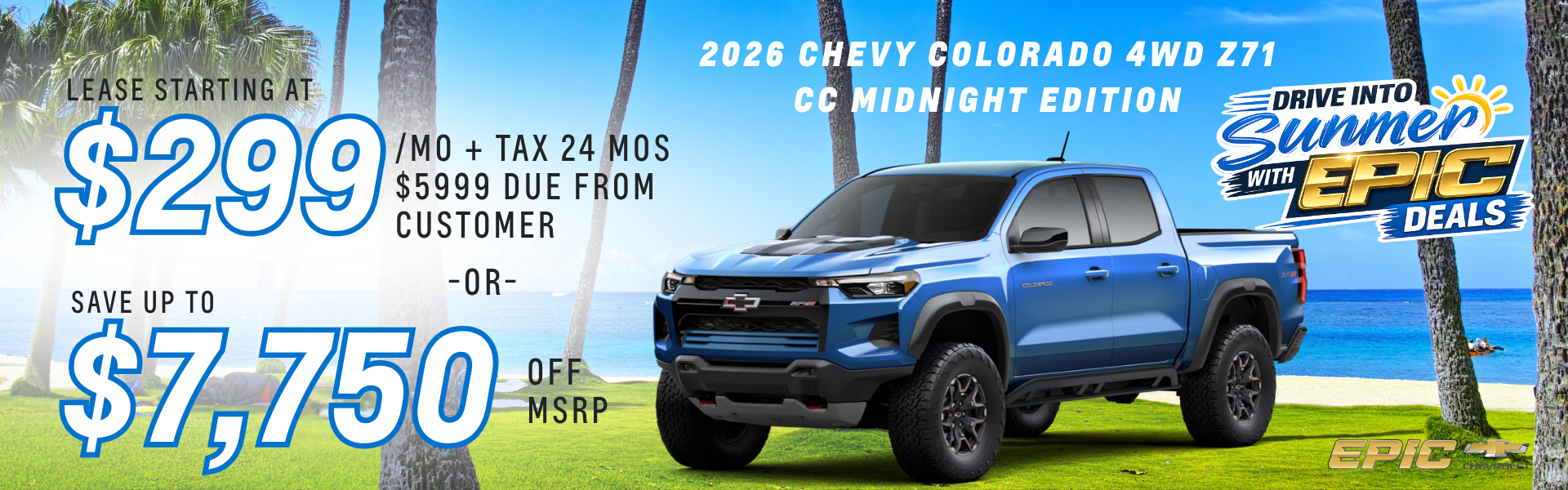 2026 COLORADO 4WD Z71 CREW CAB MIDNITE ADDITION!!