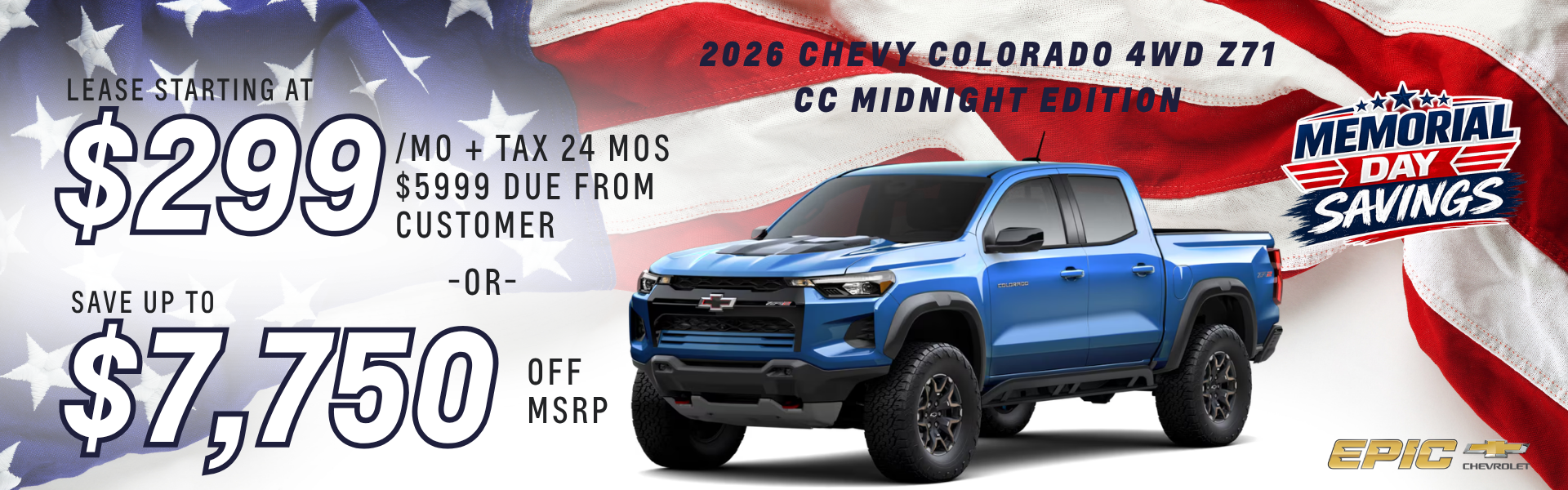 2026 COLORADO 4WD Z71 CREW CAB MIDNITE ADDITION!!