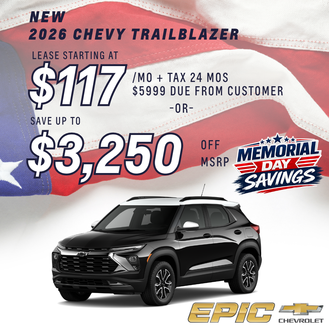 Lease $117 + Tax for 24/mos w/$5,999 due at signing OR Get up to $3,250 Off